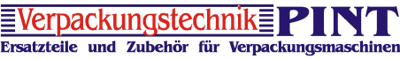 Logo der Firma Verpackungstechnik Pint, Ersatzteile und Zubehör für Verpackungsmaschinen - Pint Gertrude